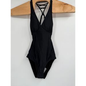 prAna Women's Atalia One Piece Swimsuit Women's Black Size XS NWT